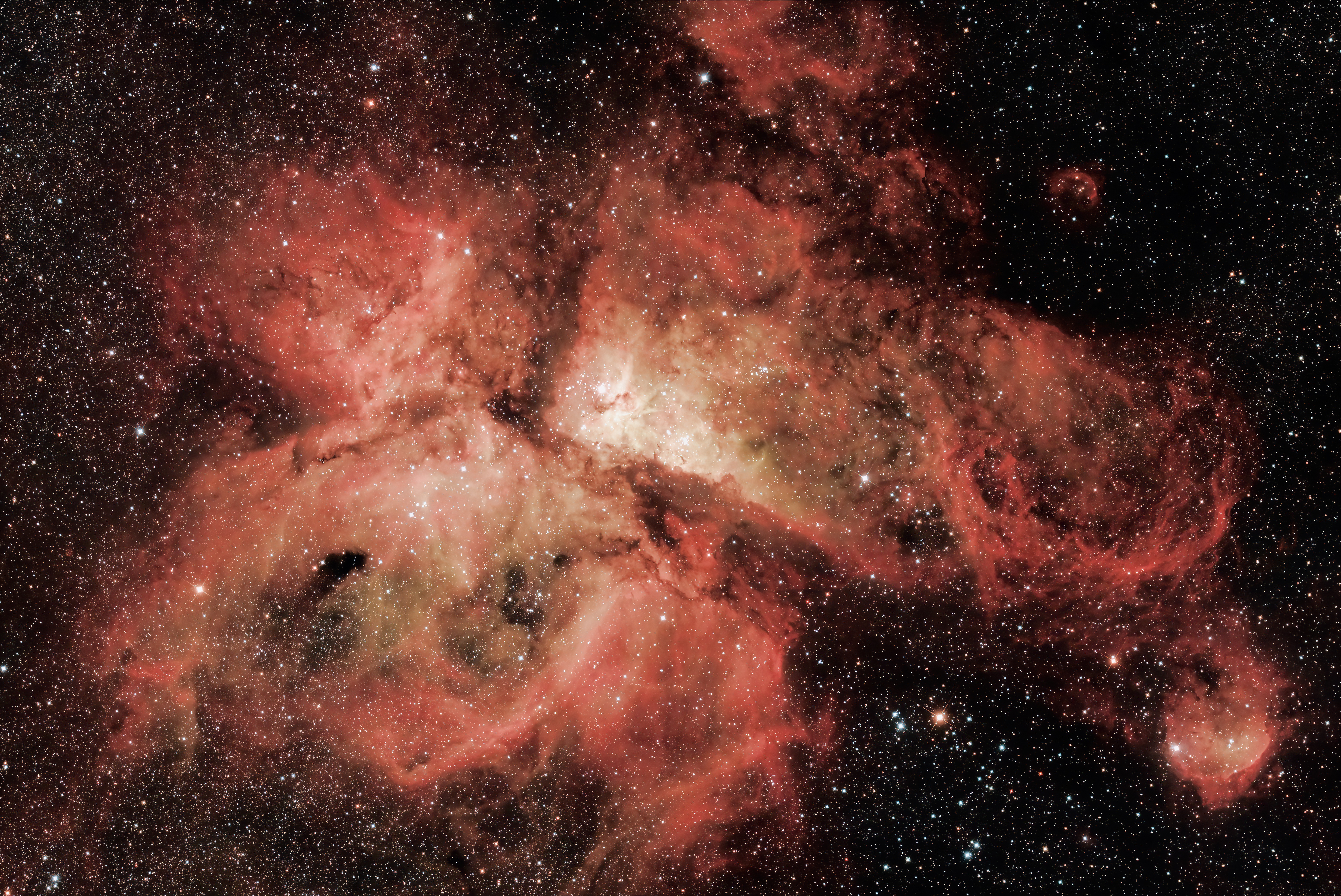 NGC 3372 - Photo de Gérard Hesler