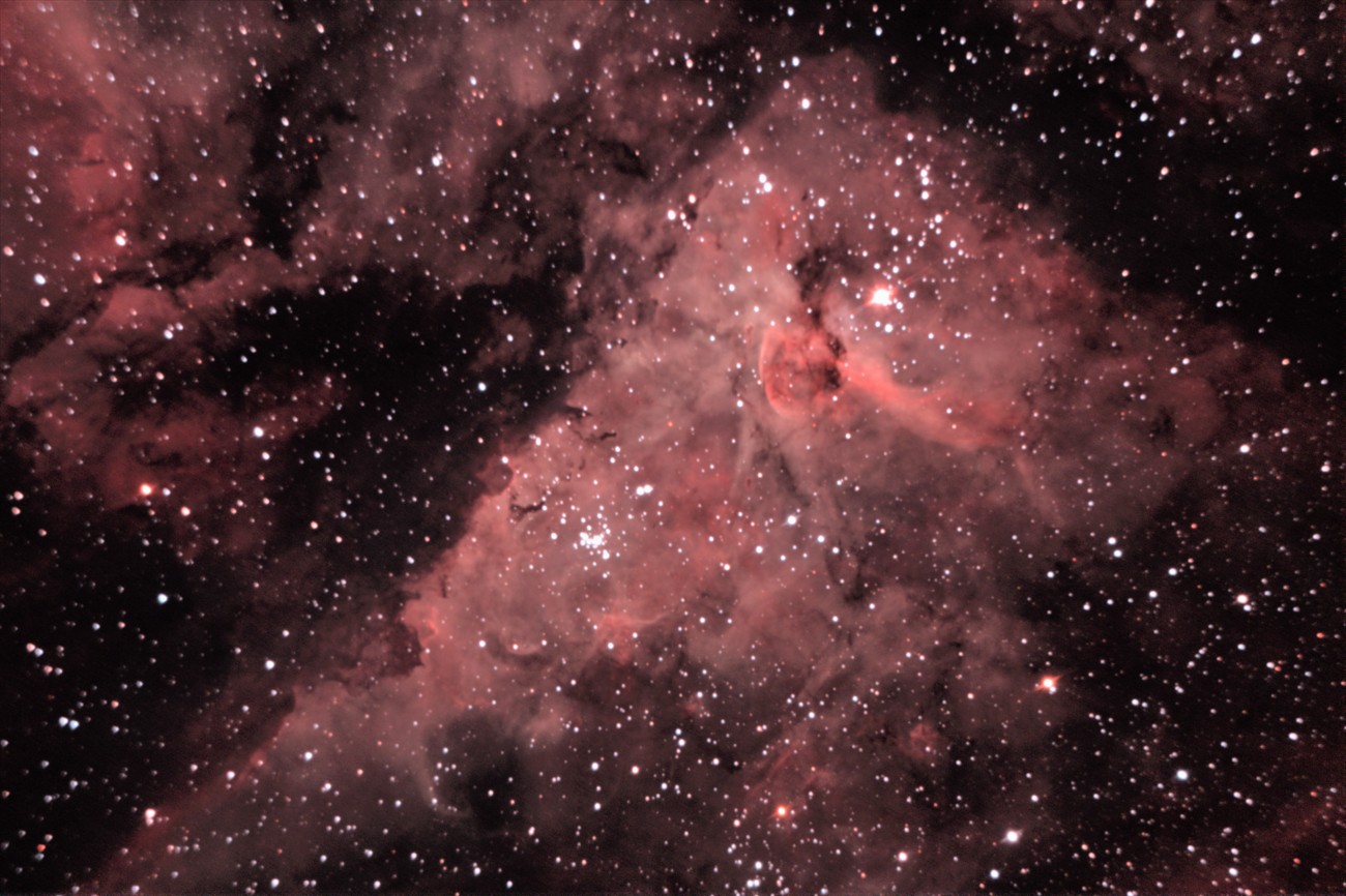 Eta Carinae - Photo de Gérard Hesler