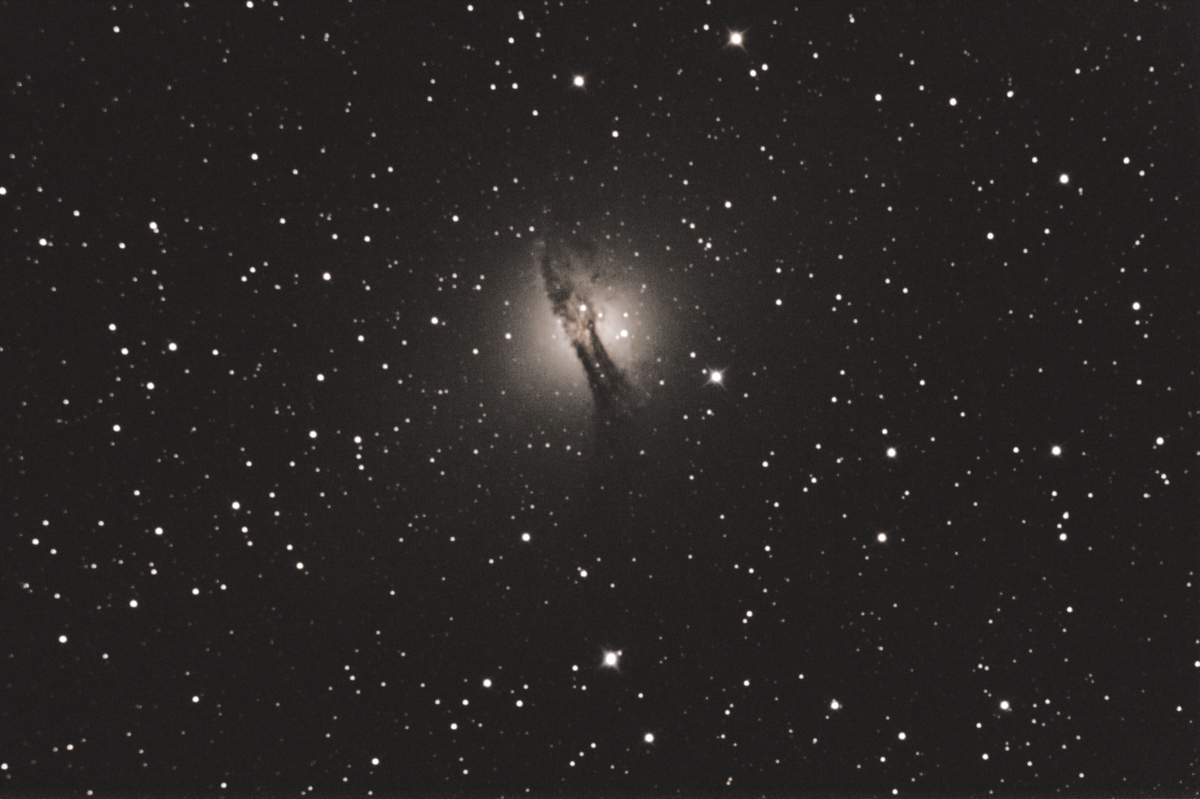 Galaxie Centaurus-A - Photo de Patrice Giordan