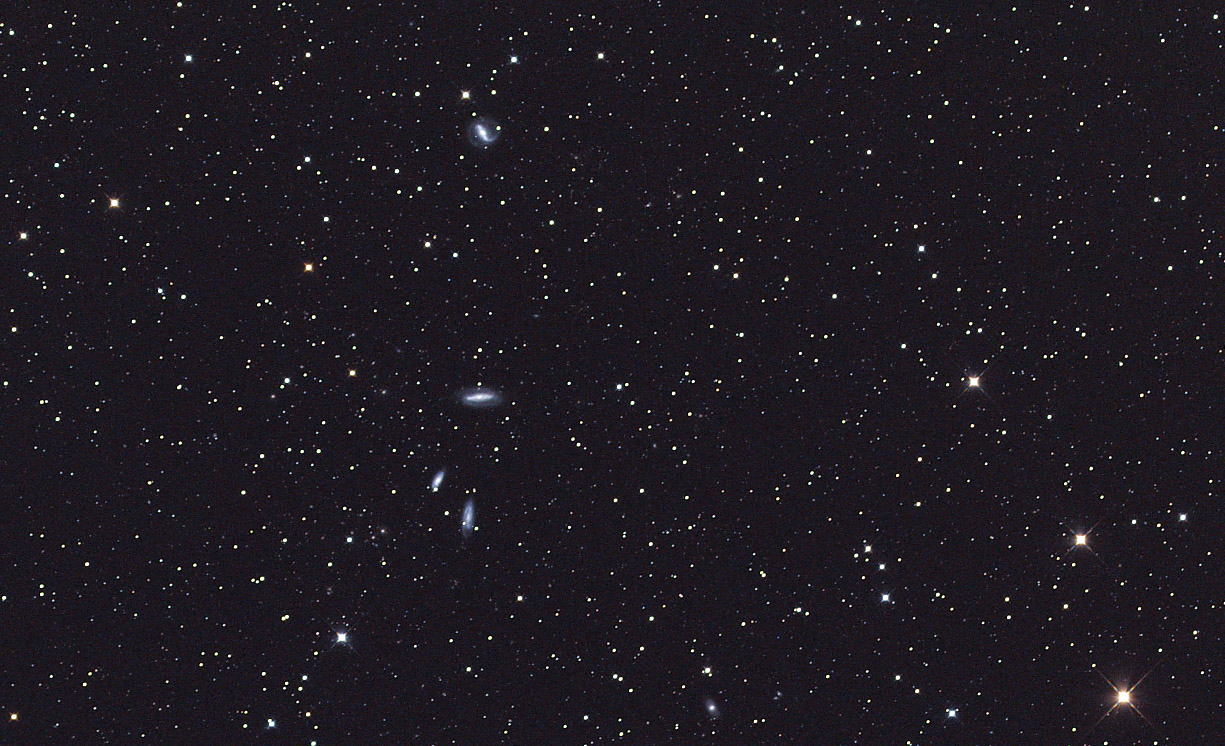 Amas de Galaxies dans la constellation de la Grue - Photo de Jean-Marie Bolle