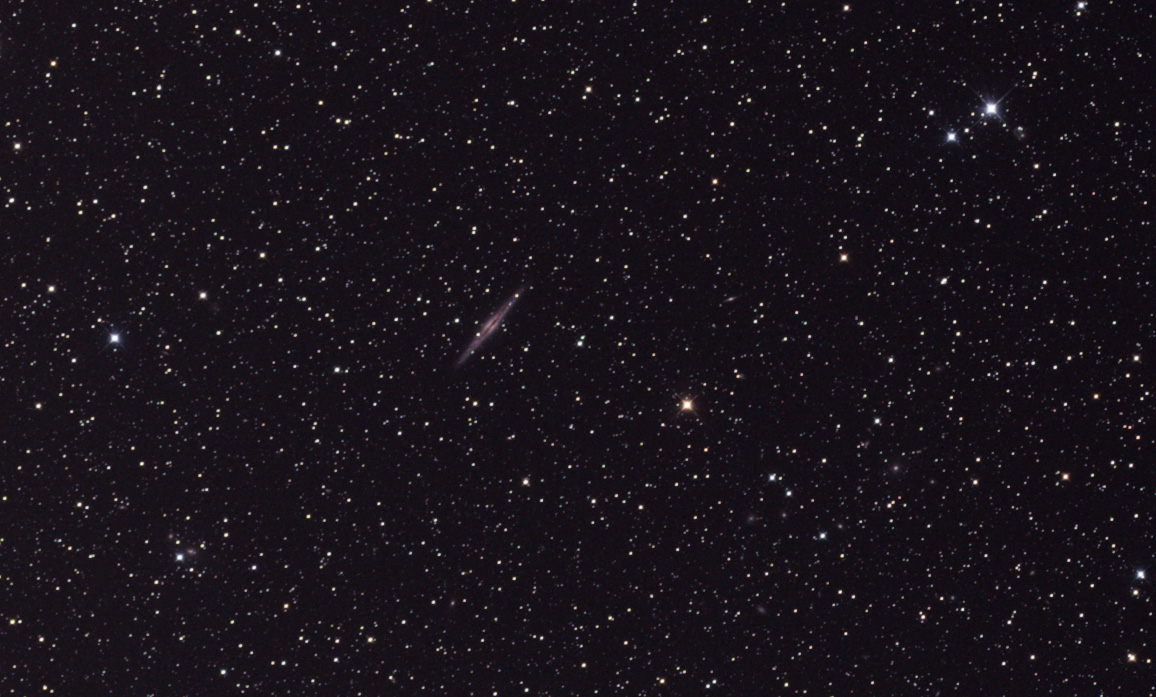La galaxie NGC891 - Photo de Jean-Marie Bolle