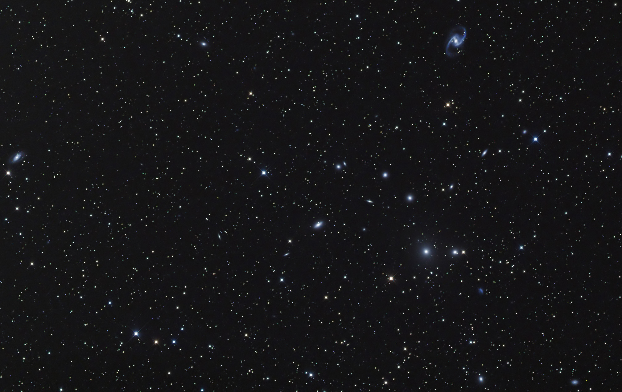 La galaxie NGC 1365 - Photo de Jean-Marie Bolle