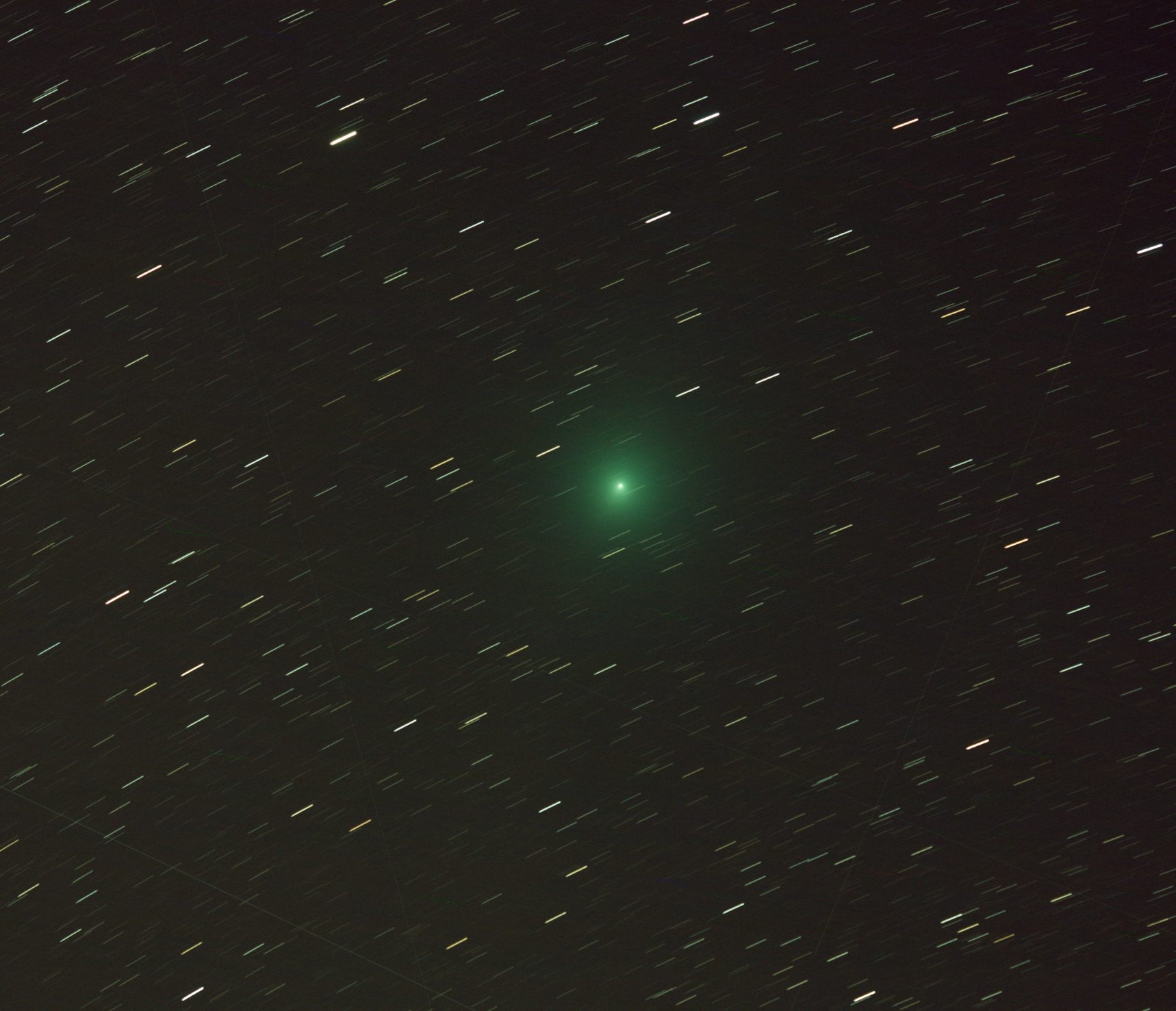 La comète 46P Wirtanen - Photo de Bernard Mondon 