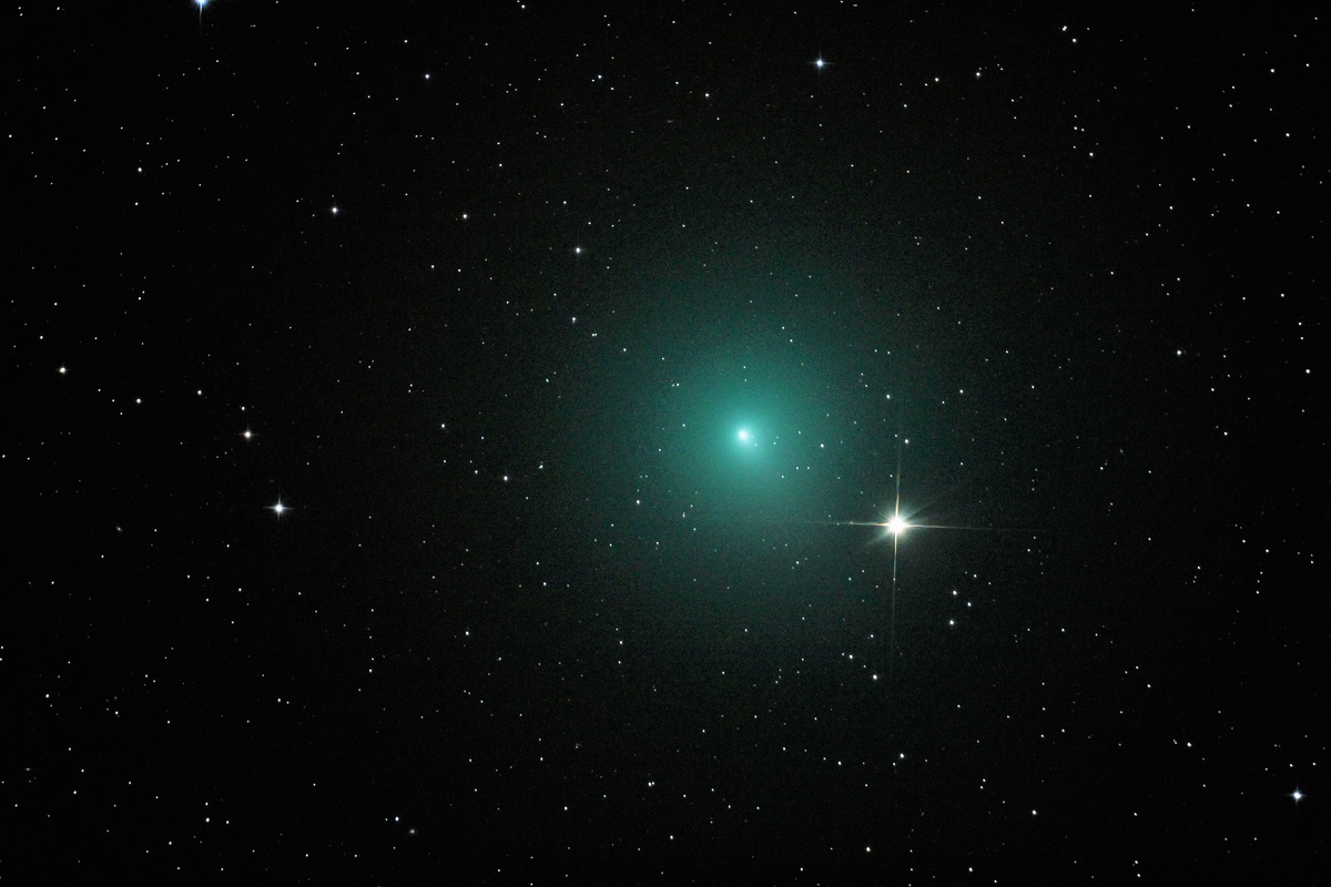 La comète 46P Wirtanen - Photo de Gérard Hesler 