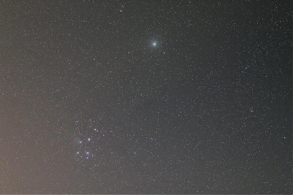 La comète 46P Wirtanen - Photo de Gérard Hesler 