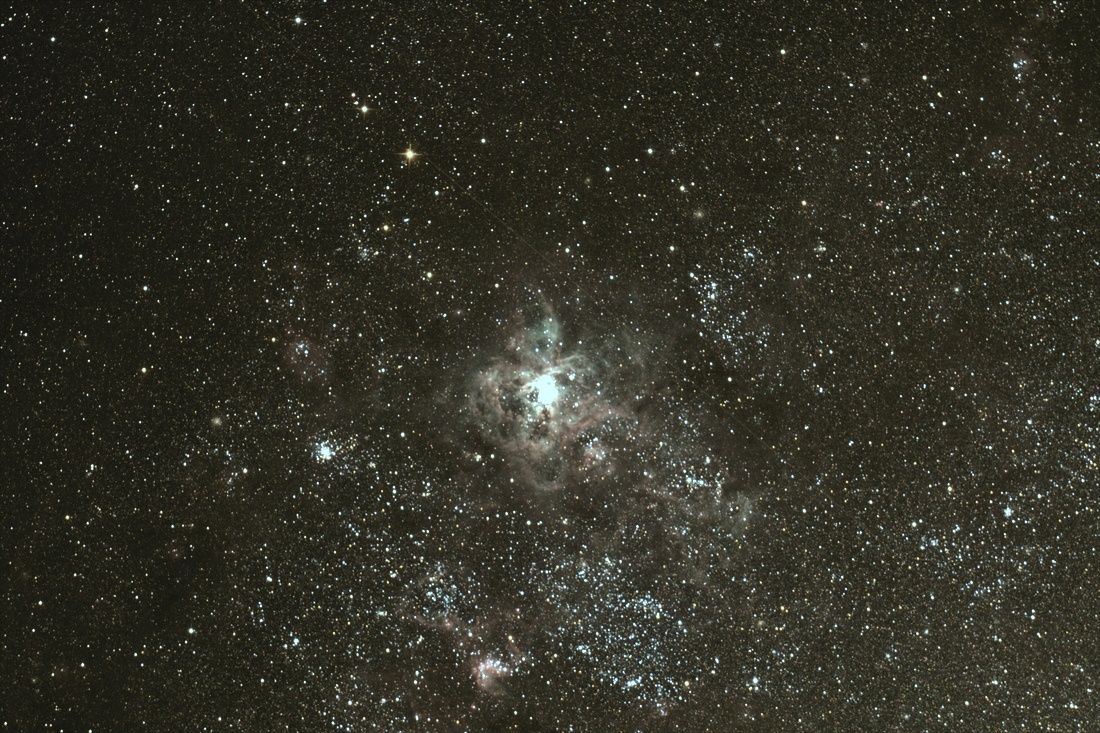 La nébuleuse de la Tarentule - Photo de Gérard Hesler 