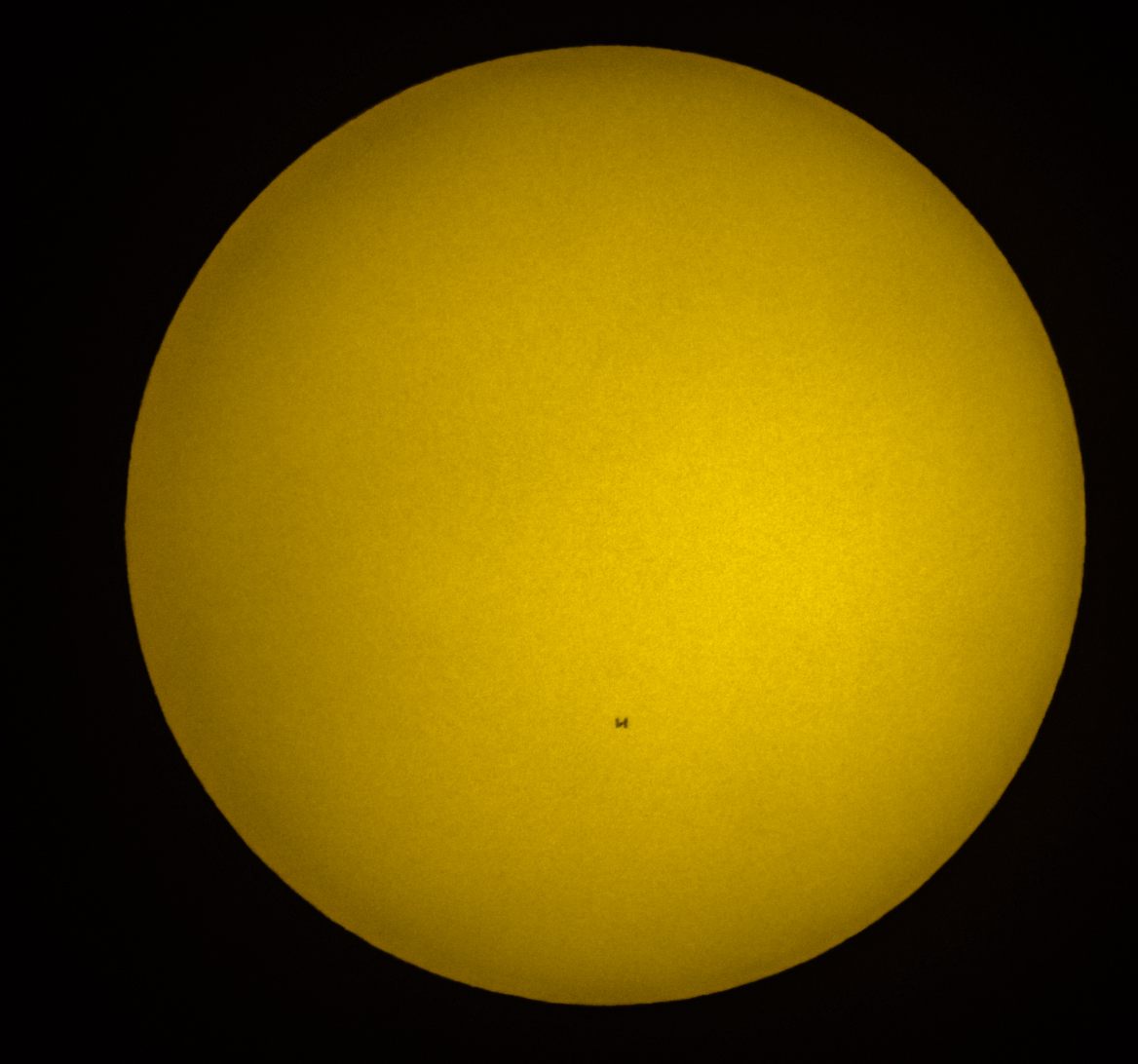 La station spatiale ISS - Photo de Bernard Mondon 
