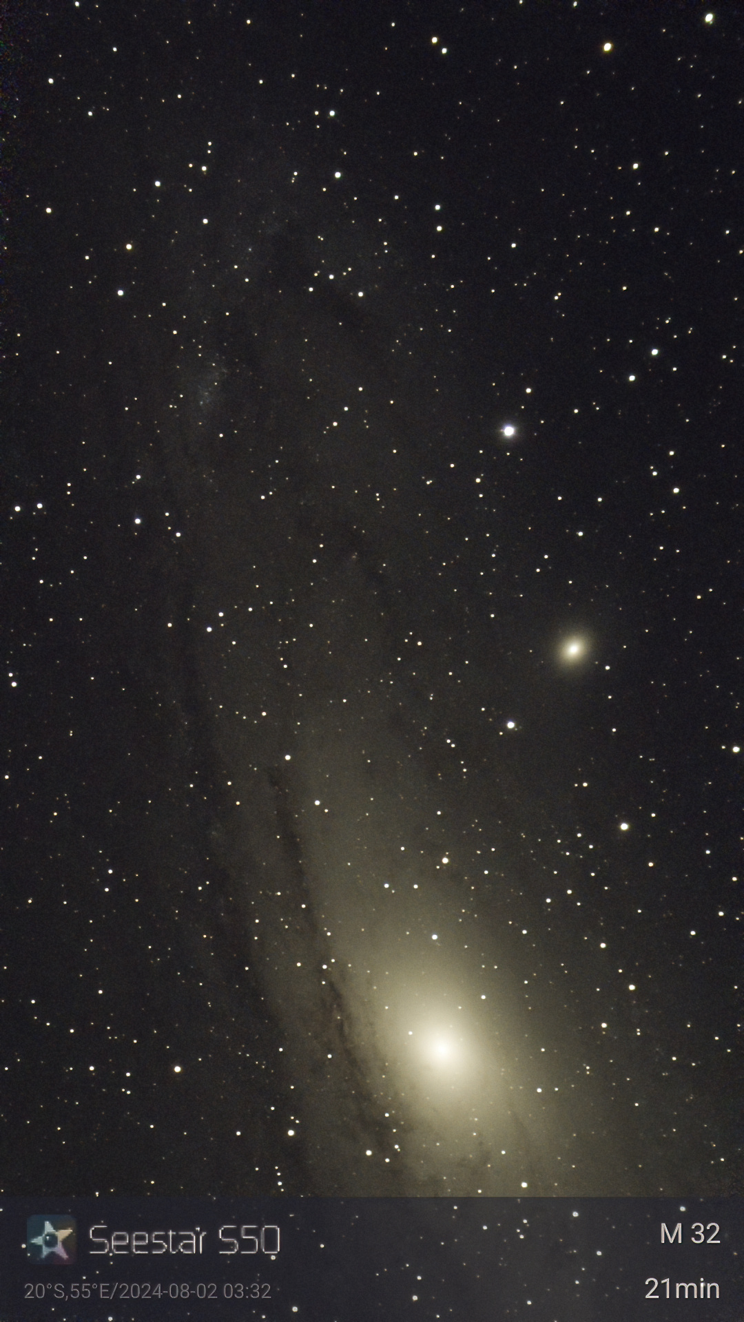 M 31 - Photo de Jean Marie Bolle